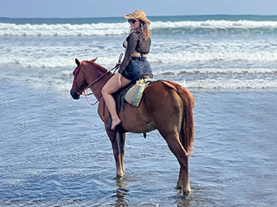 Beach Horseback Riding Jaco