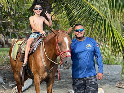 Beach Horseback Riding Jaco